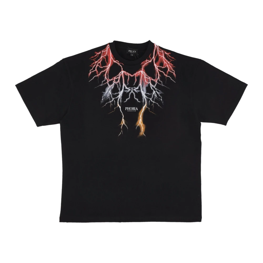 Phobia Archive Uomo Nero - Lightning Tee - Tops - L