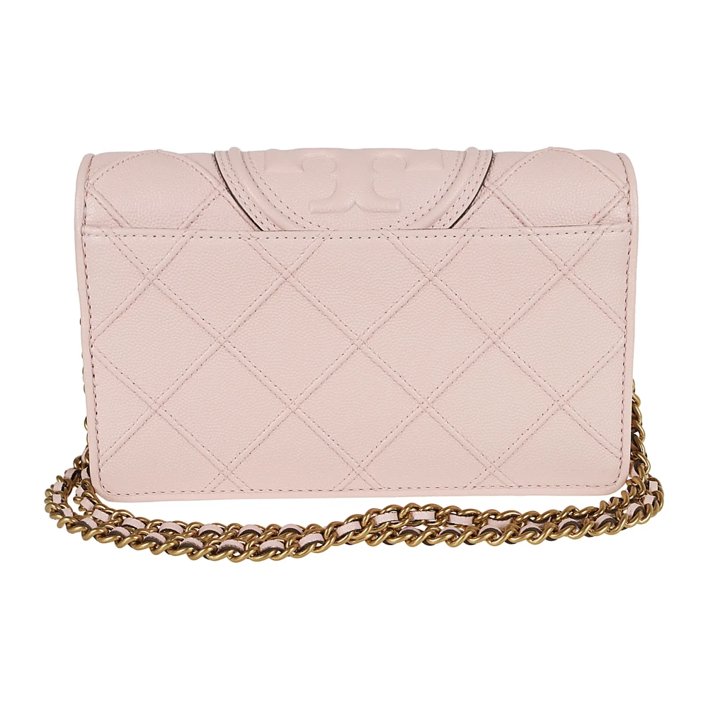 TORY BURCH Zachte Kettingportemonnee Pink Dames