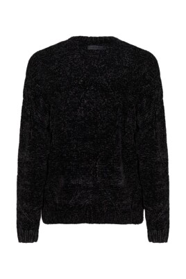 velvet-knit-sweater-with-logo-patch