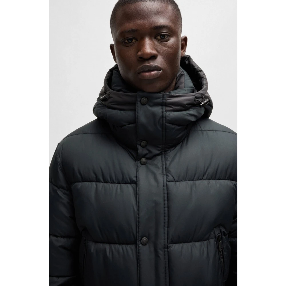 Boss Orange Waterafstotende Pufferjas Style Omaris Black Heren