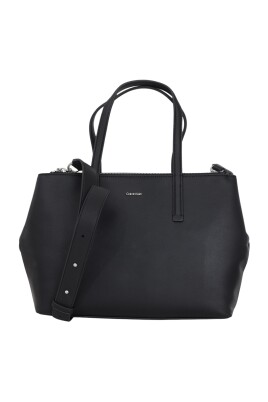 Bolso Tote Calvin Klein Must, Grande Reciclado Doble Asa, Negro