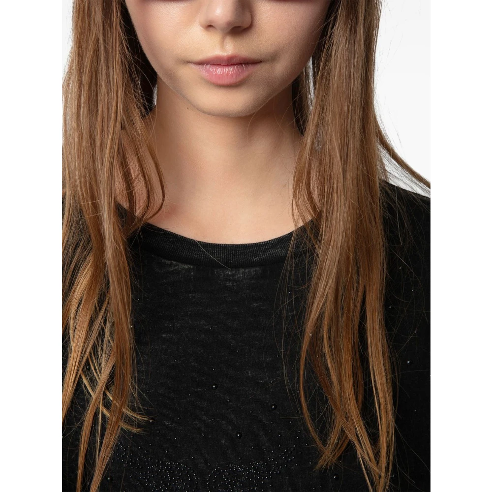 Zadig & Voltaire Stijlvolle Jurken met Vleugels Black Dames