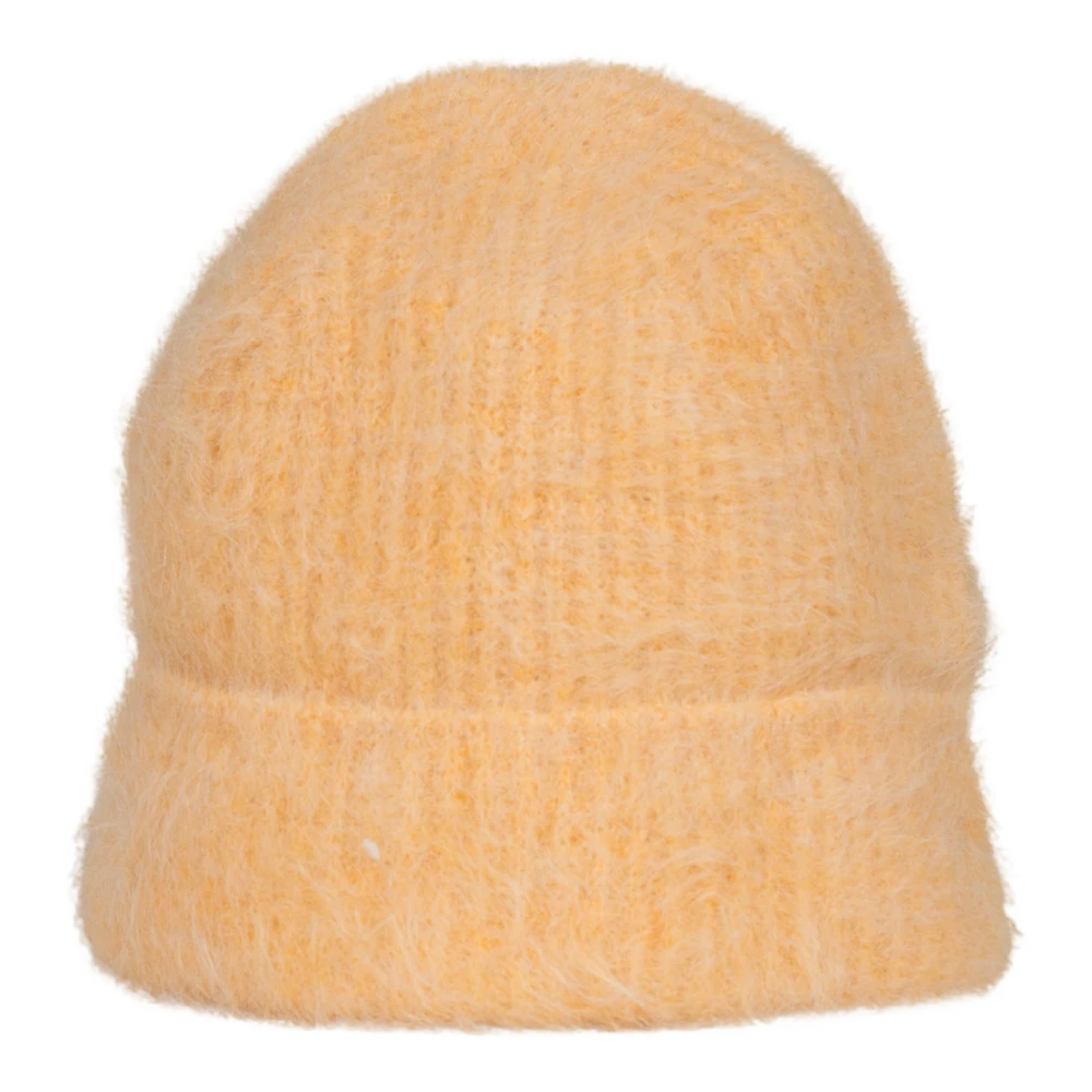 Séfr Gul Fuzzy Beanie Fw24 Yellow, Herr