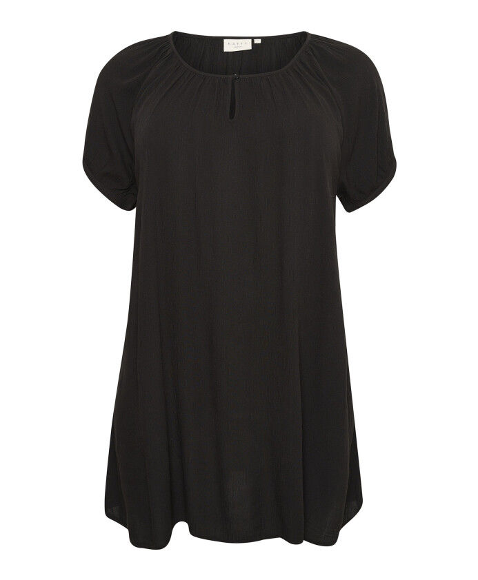 zwart-diep-tuniek-blouse