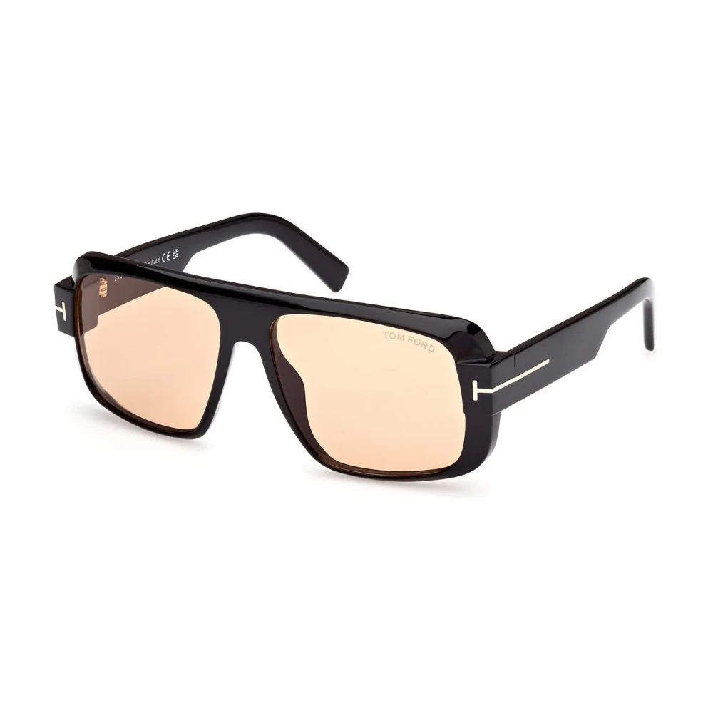 Tom Ford Unisex Black Sunglasses, 58 Mm, Brown Photochromatic Sunglasses Turner Model