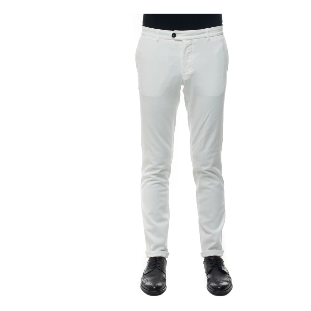 Fay - Trousers > Chinos - White - Fay - Modalova