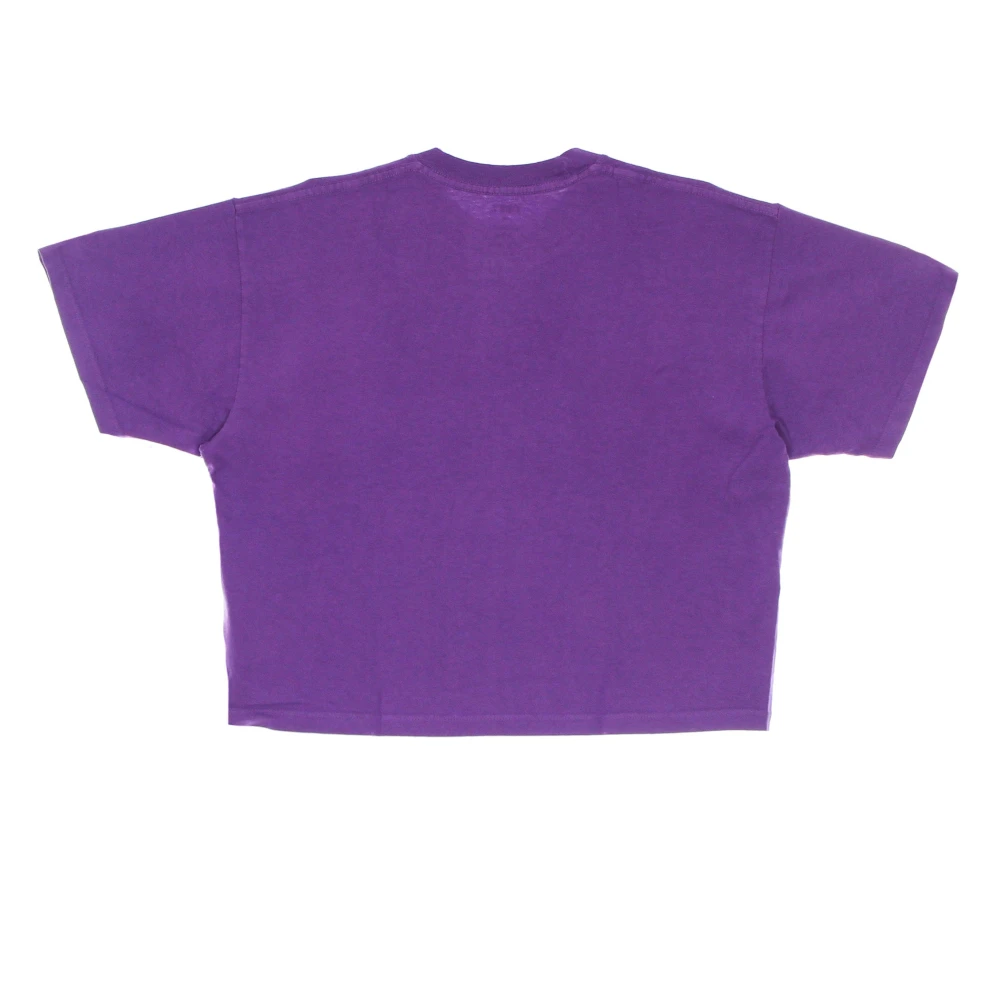 Obey Orchid Crop Tee Soft Fit Purple Dames