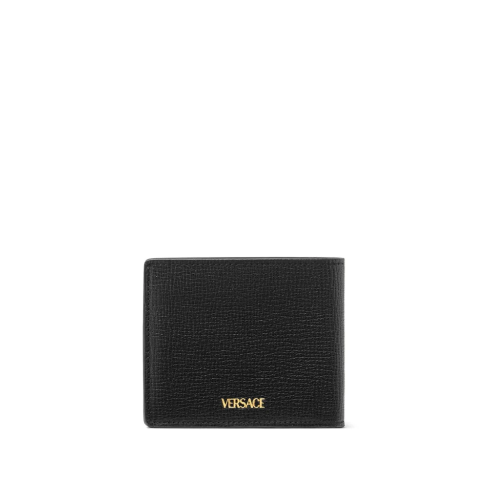 Versace Zwarte Portemonnees voor Mannen Black Heren