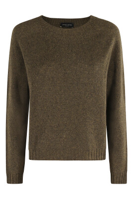 pull-vert-militaire-manches-longues