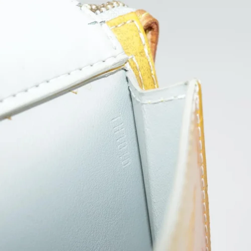 Louis Vuitton Vintage Pre-owned Leather louis-vuitton-bags Yellow Dames