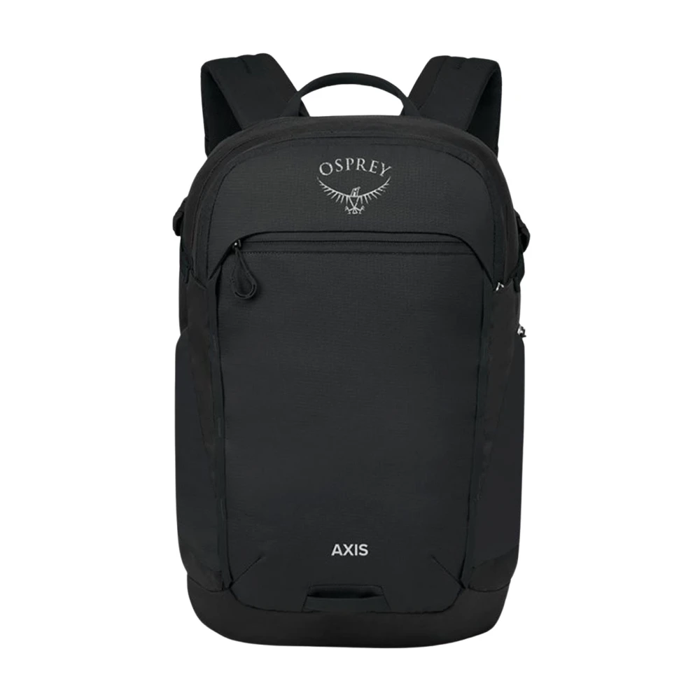 Osprey Men's Black Durable Nylon Backpack With Laptop Compartt