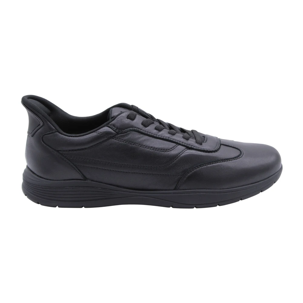 Geox Herren Schwarz Schuhe, K, 46 Eugröße: