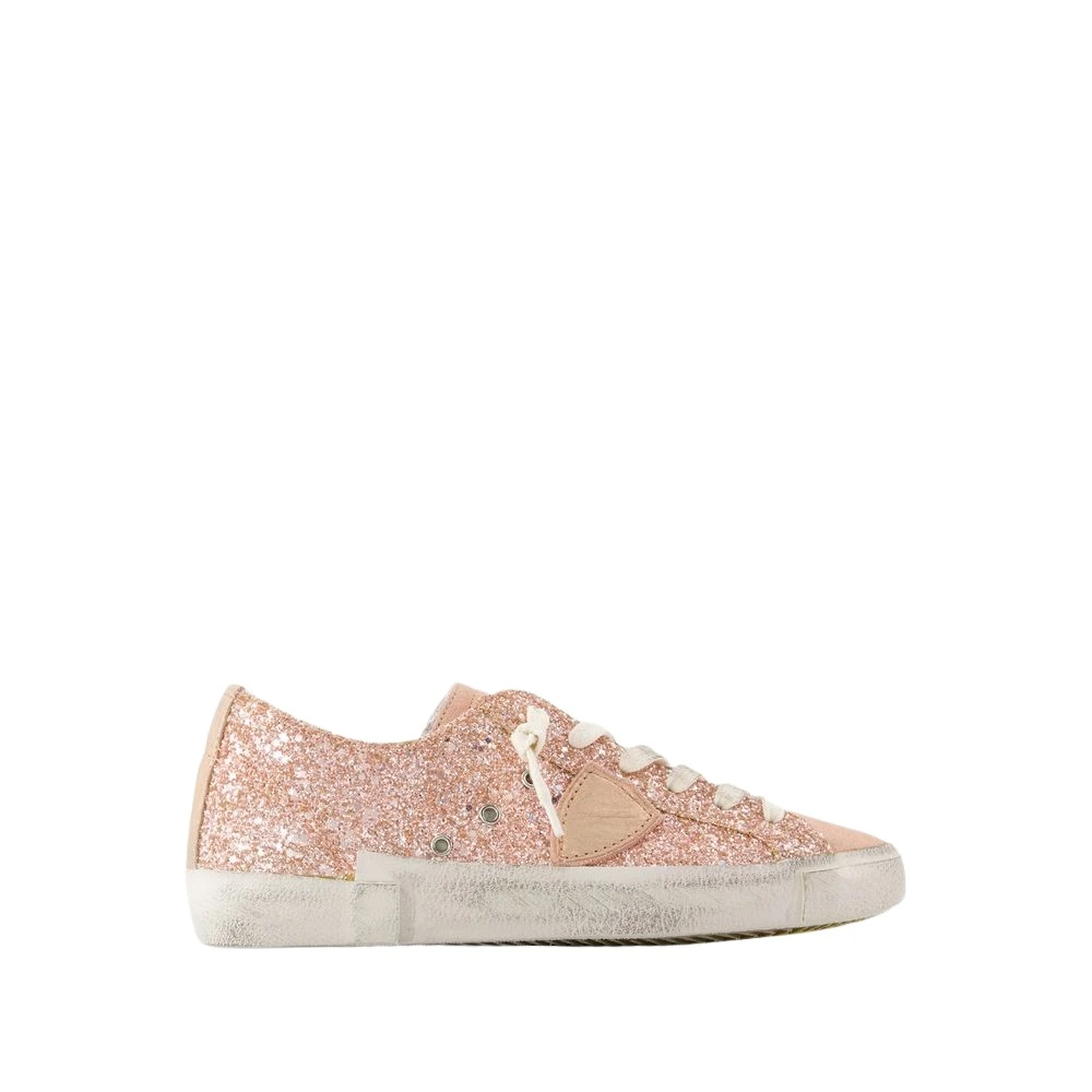 Philippe Model Canvas Lage Sneakers Dames Schoenen Roze