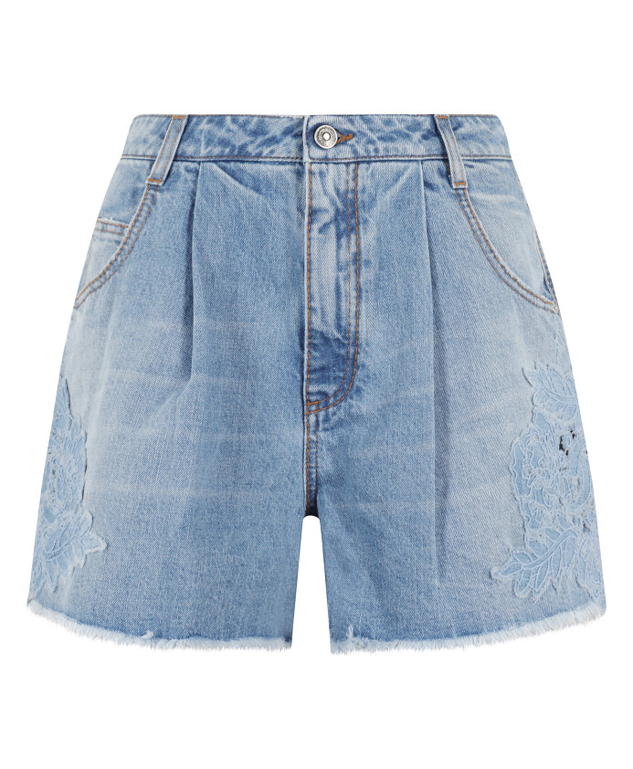 blauwe-high-waisted-shorts-met-macrame-inzetstukken