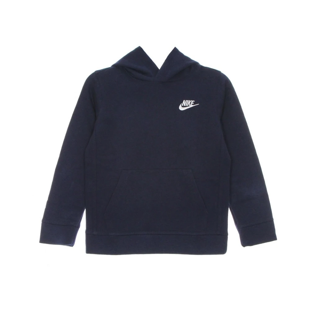 Nike Club Fleece Hoodie för barn Blue, Pojke