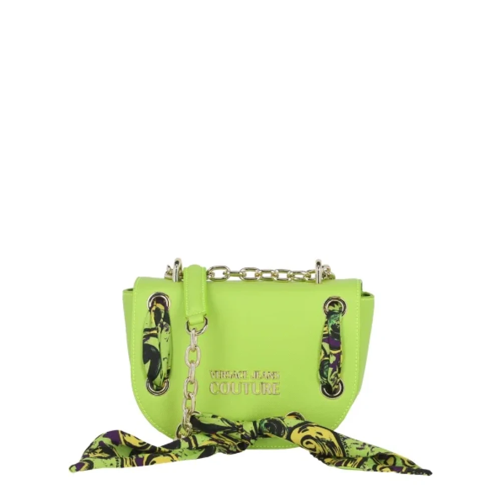 Versace Jeans Couture Groene Stoffen Cross Body Tas Green Dames