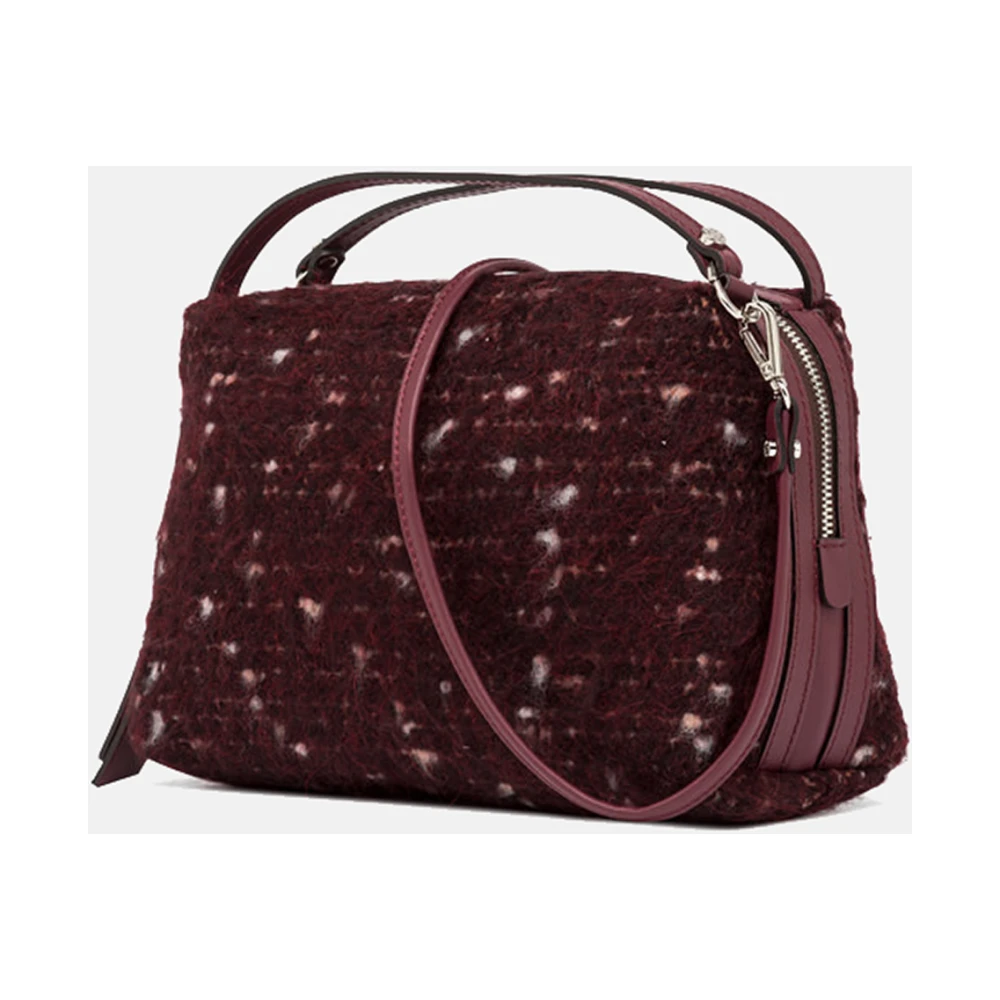 Gianni Chiarini Compacte Alifa Handtas in Bordeaux Red Dames