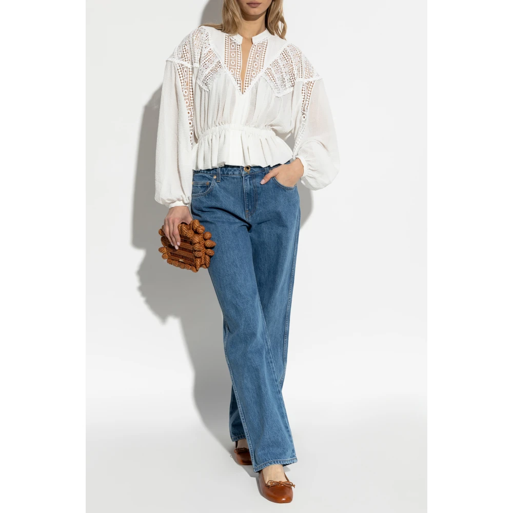 Cult Gaia Jeans met rechte pijpen Blue Dames