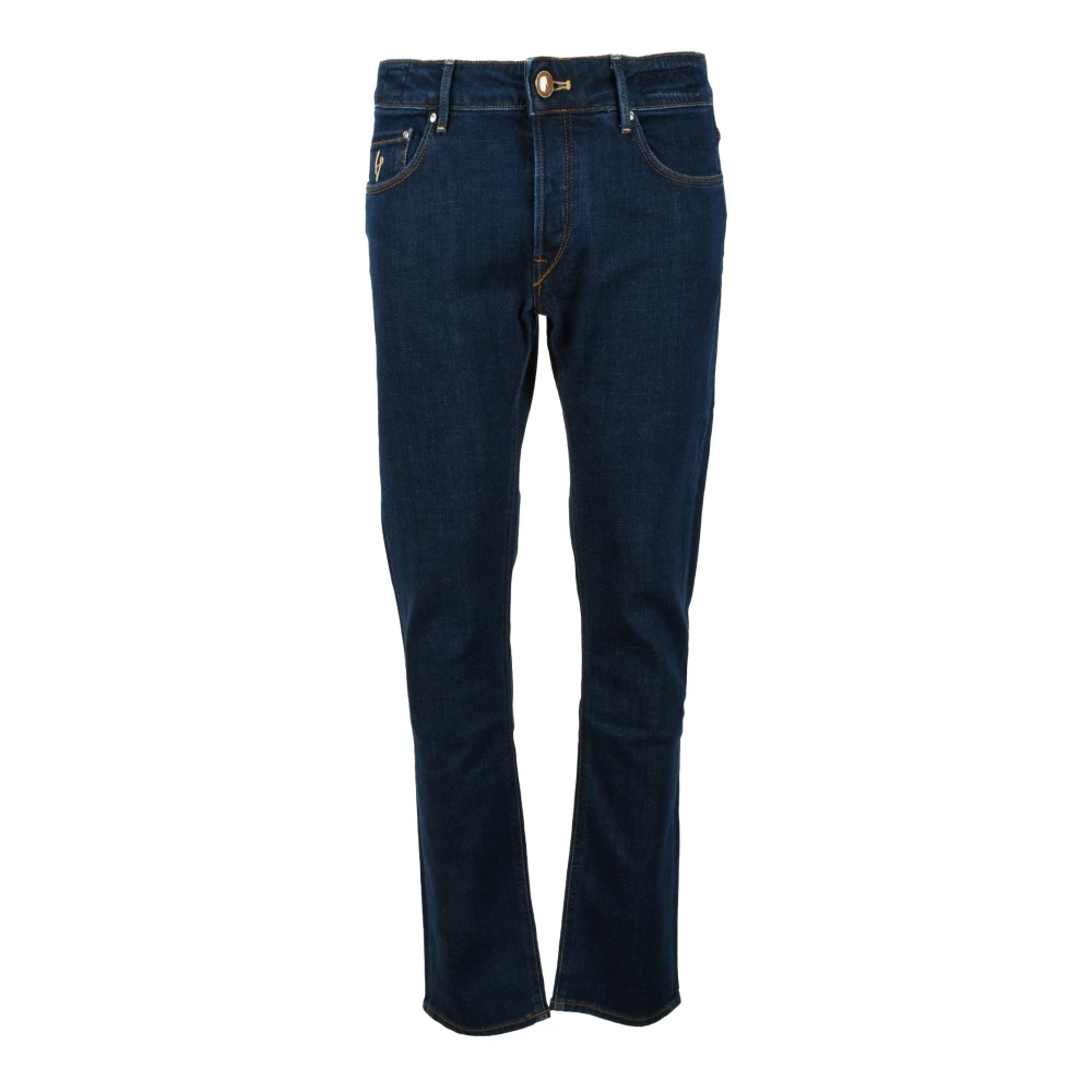 Hand Picked Jeans Blue Heren