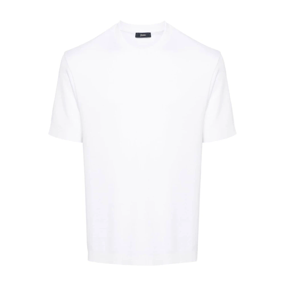 Herno - Tops > T-Shirts - White - Herno - Modalova