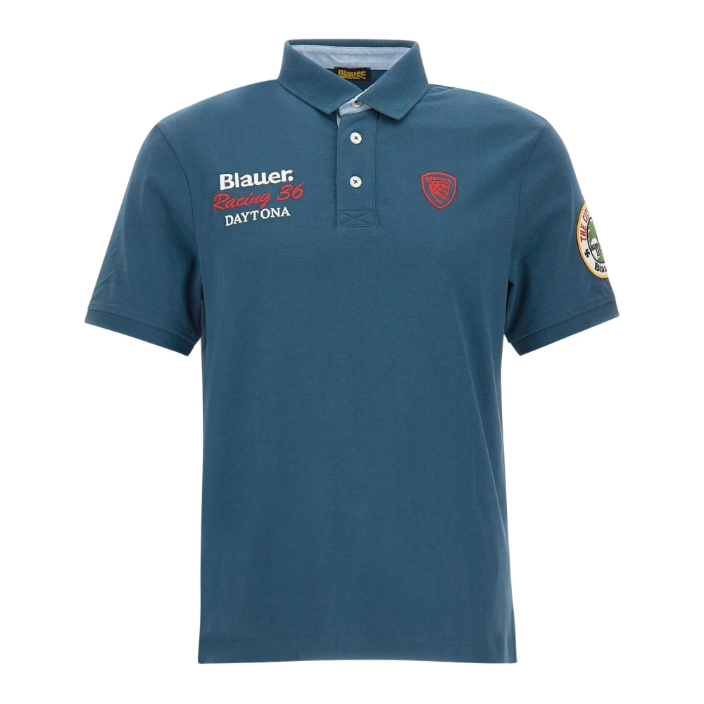 Blauer Blue Albano Polo - Male - Polo Shirts - 2XL - Tops