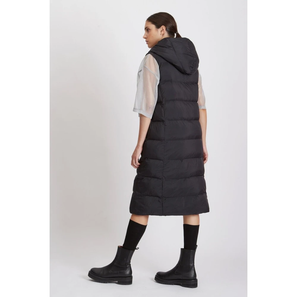 Canadian Classics Lang Hooded Damesvest Black Dames