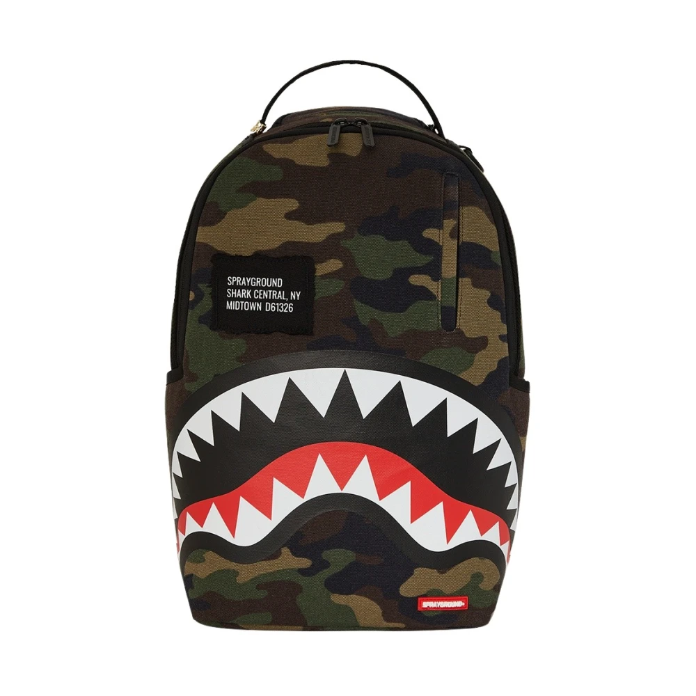Sprayground Women's Multicolor Backpacks, One Size, City Travel Backpack With Shark Design