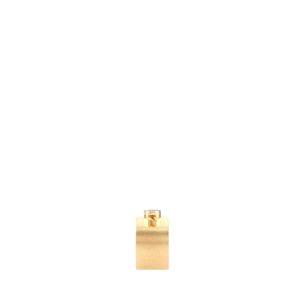 Maison Margiela Elegante Gouden 925 Zilveren Ring Yellow Heren