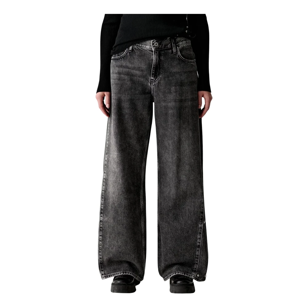 Karl Lagerfeld , Damen, Jeans, Grau, W25 L30