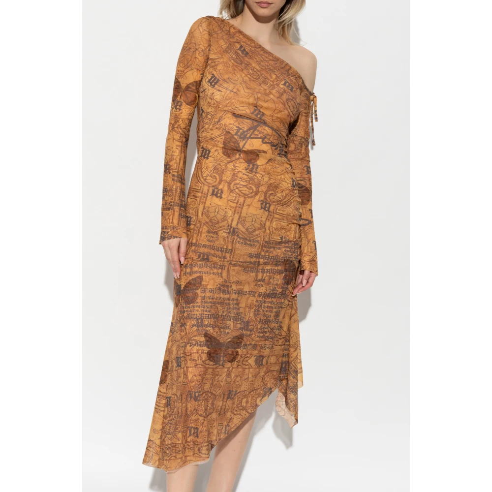Misbhv Gedrukte jurk Brown Dames