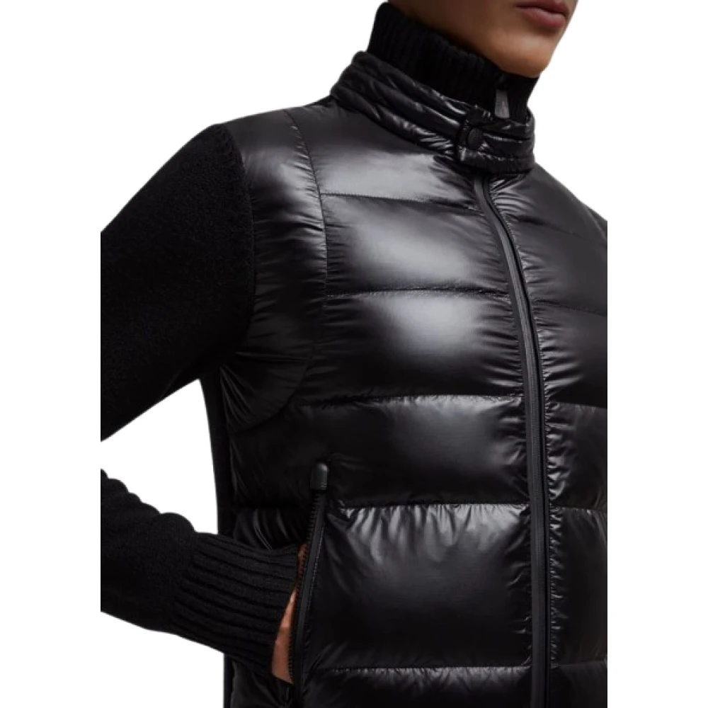 Moncler Gestofde Cardigan Black Heren