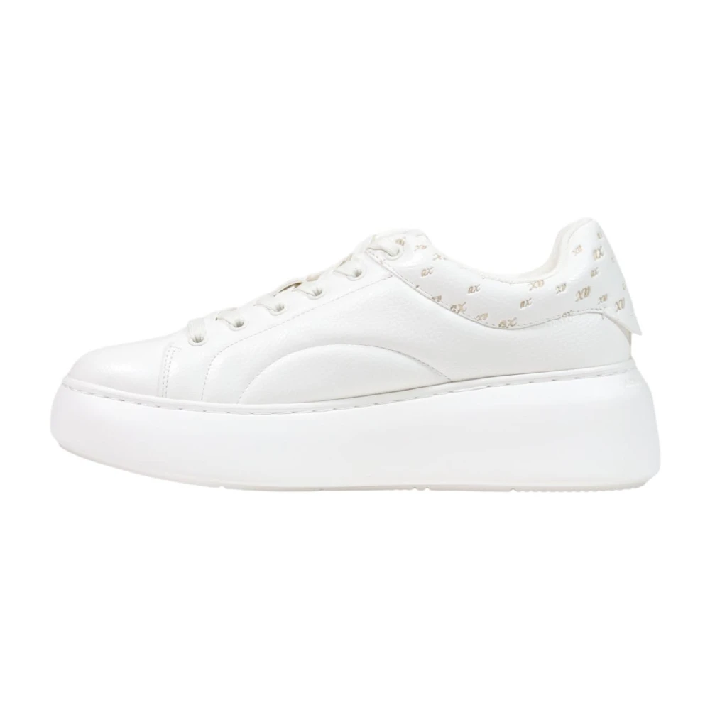 Armani Exchange Platform Sneaker Dames Schoenen Wit