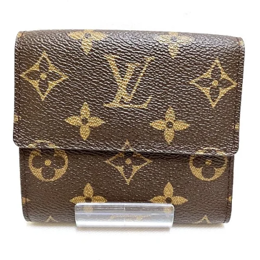 Louis Vuitton Vintage Pre-owned Canvas wallets Brown Dames