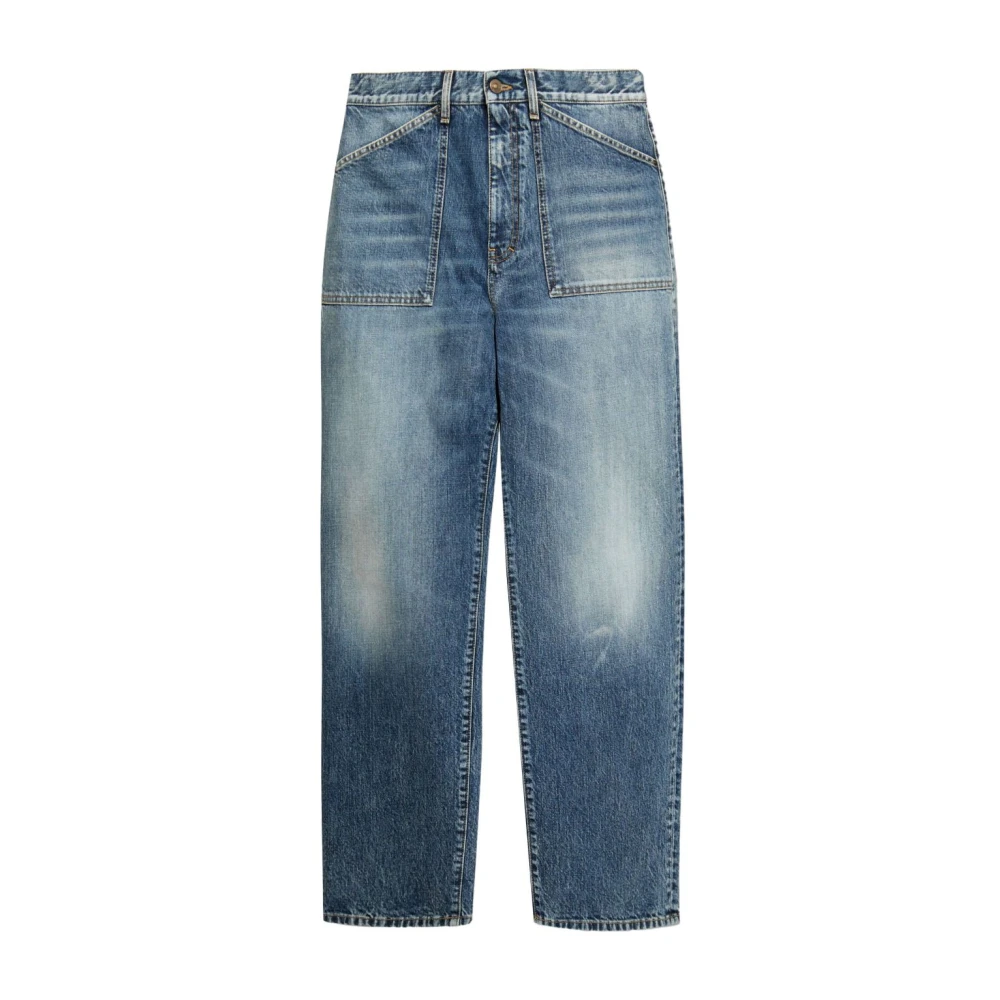 Givenchy Concealed Fly Denim Jeans Blue Heren