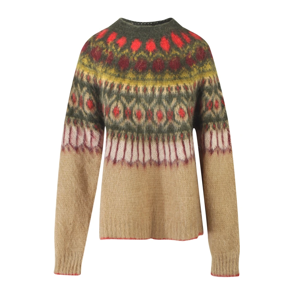 Maliparmi Stijlvolle Blauwe Jurk Multicolor Dames