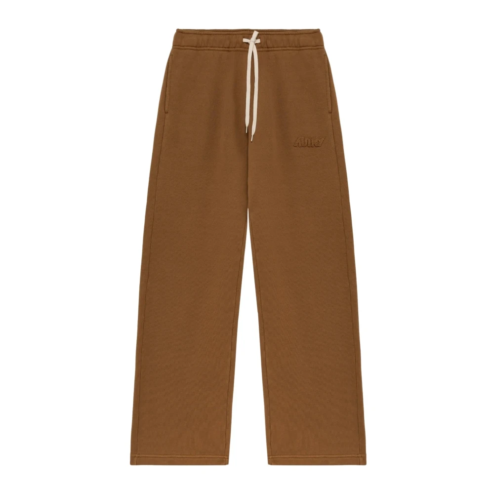 Autry Women's Brown Heavy Jersey Walnut Joggers - Sweatpants - M - Trousers
