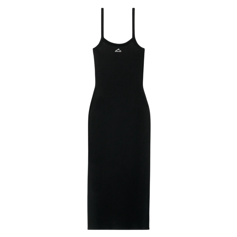 Alexander wang Mesh Street Style Zwarte Jurk Black Dames