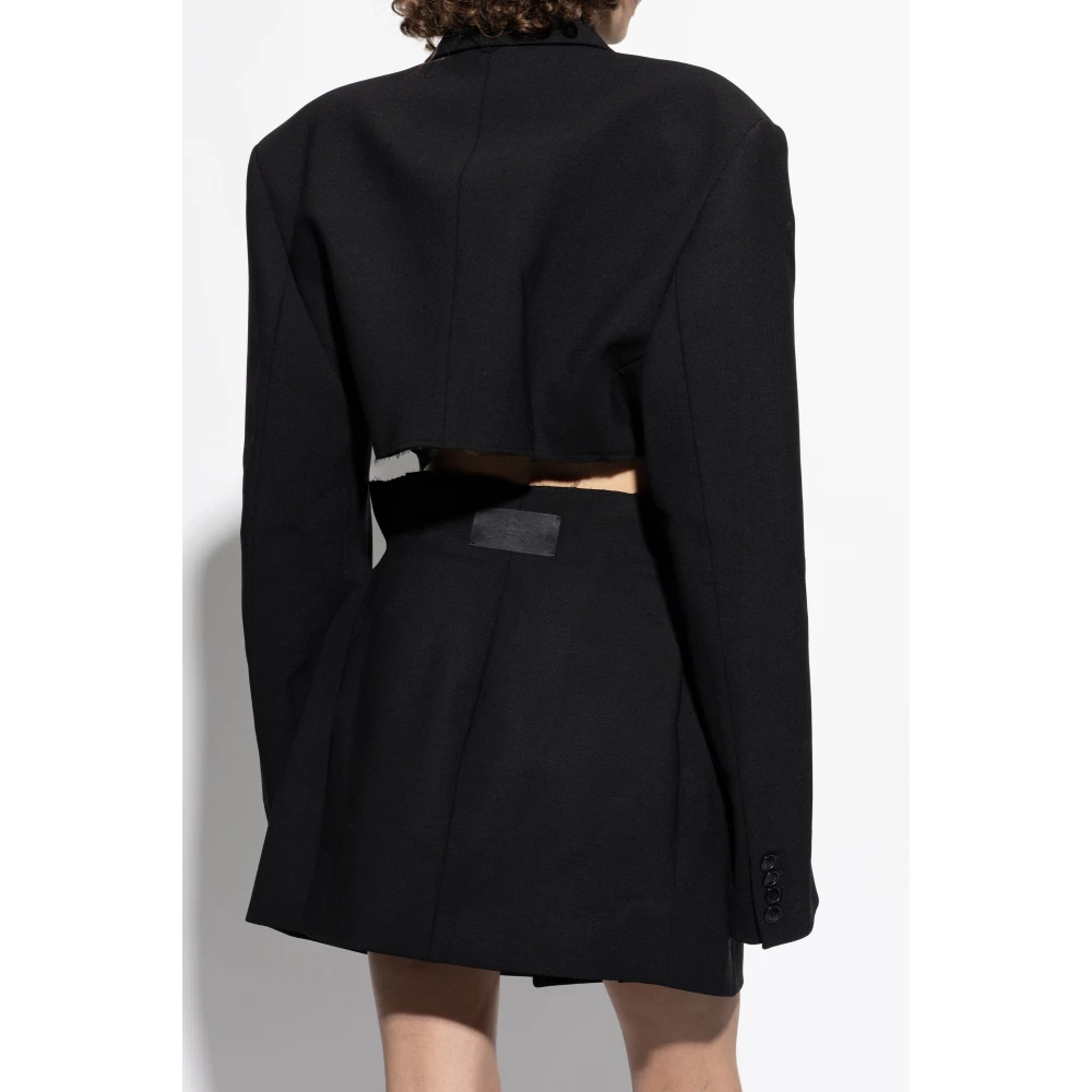 Vetements Korte blazer Black Dames