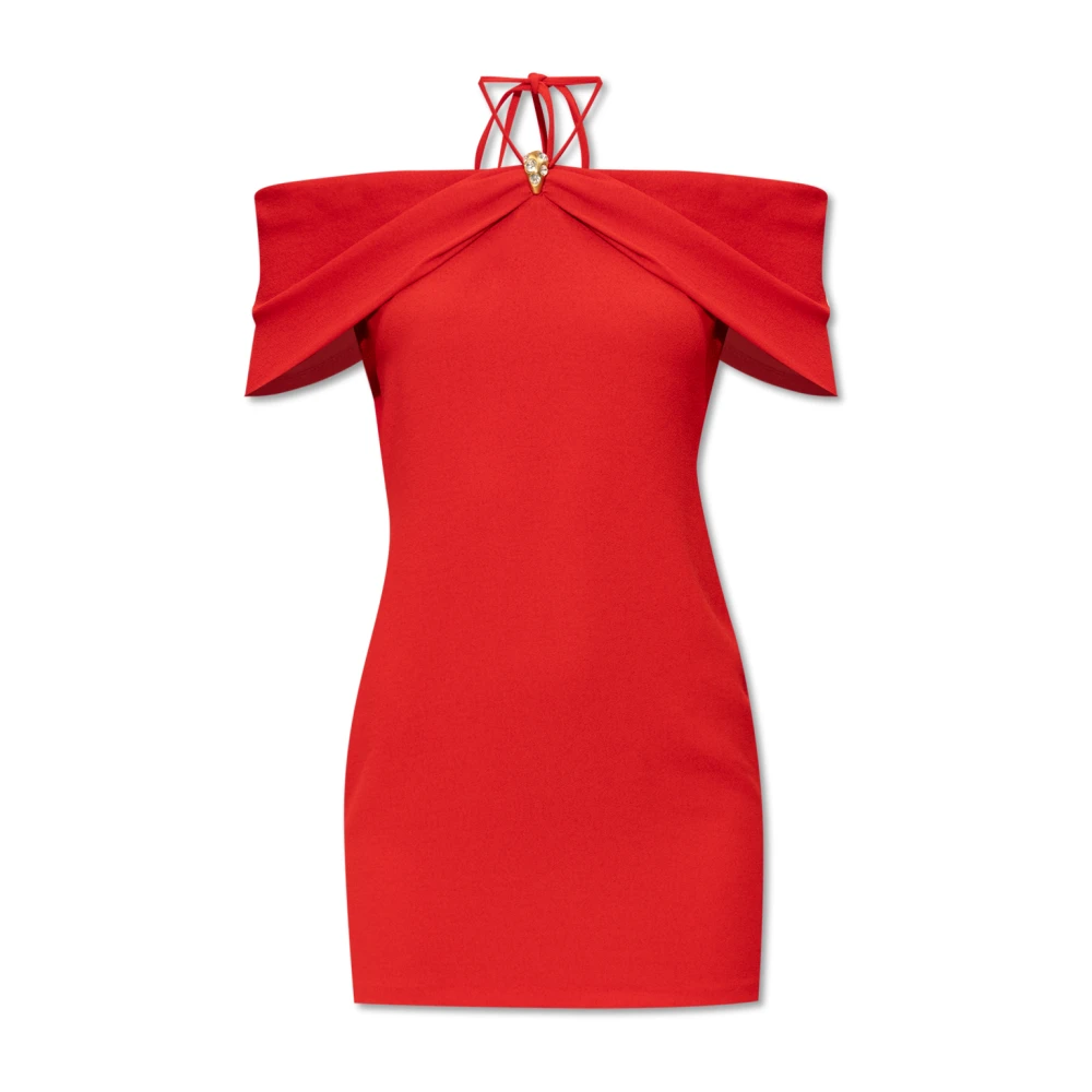 Blumarine Mini jurk met kristallen Red Dames