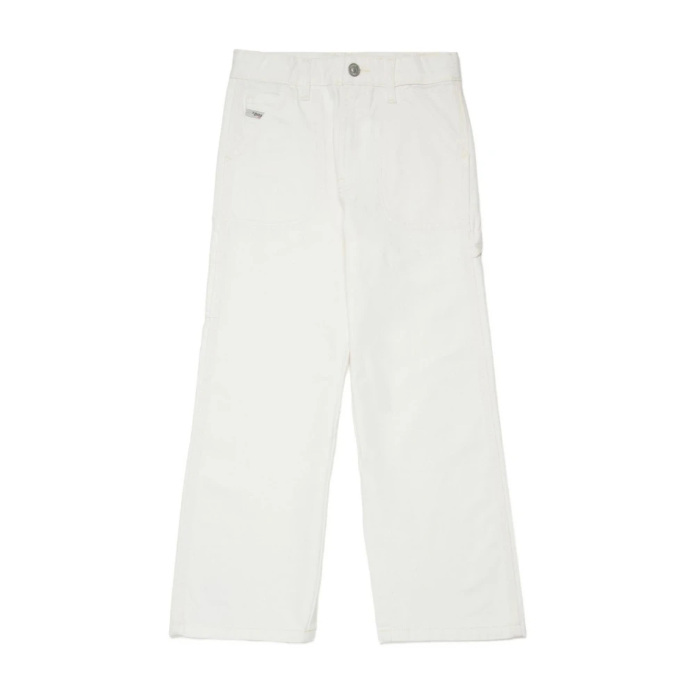 Diesel Unisex Kids White Five-Pocket Jeans - Jeans - 16 Y - Kids