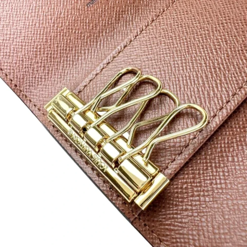 Louis Vuitton Vintage Pre-owned Canvas key-holders Brown Dames