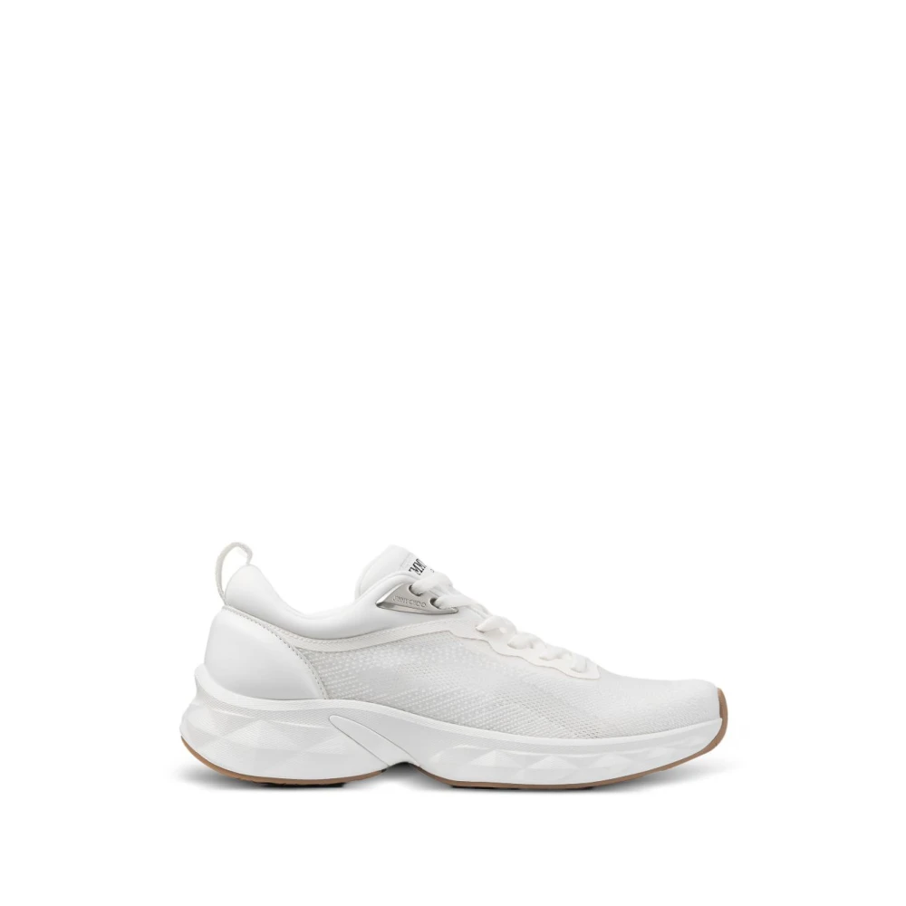 Jimmy Choo Lace-Up Sneakers Dames Schoenen Wit