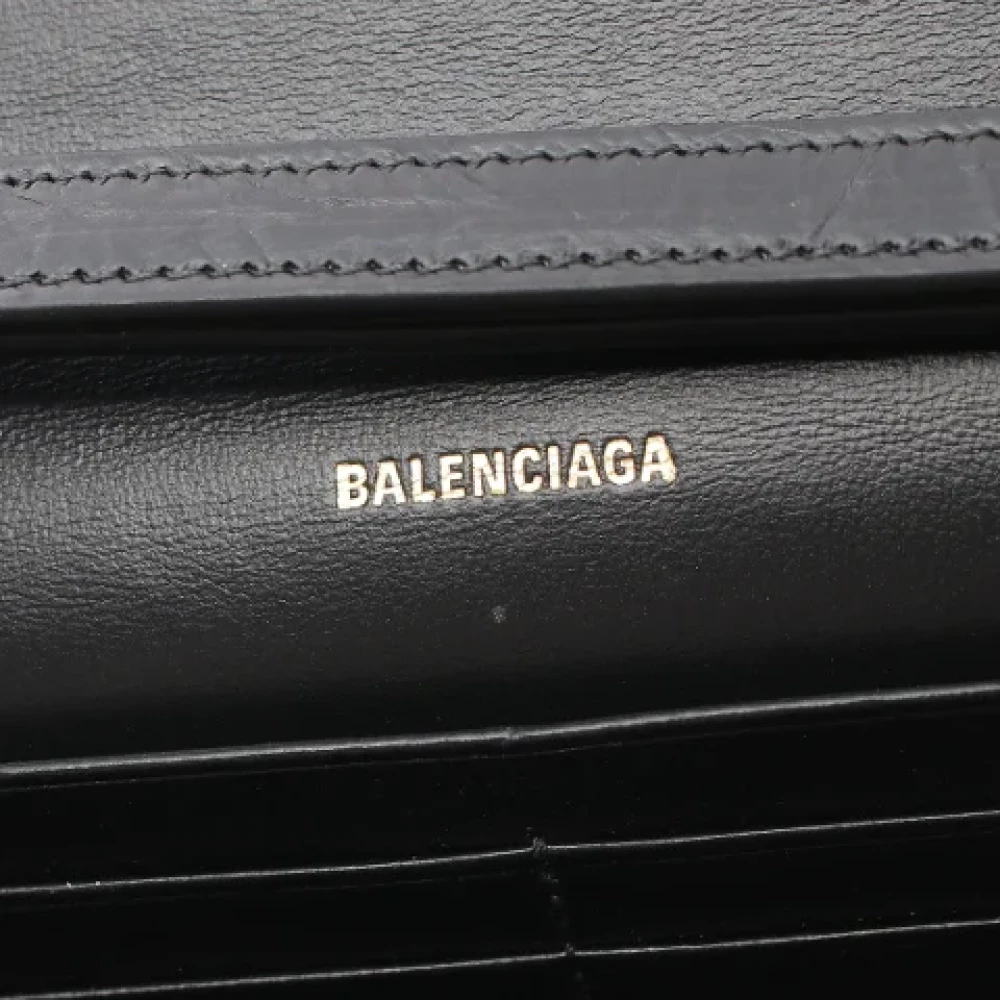 Balenciaga Vintage Pre-owned Leather balenciaga-bags Black Dames
