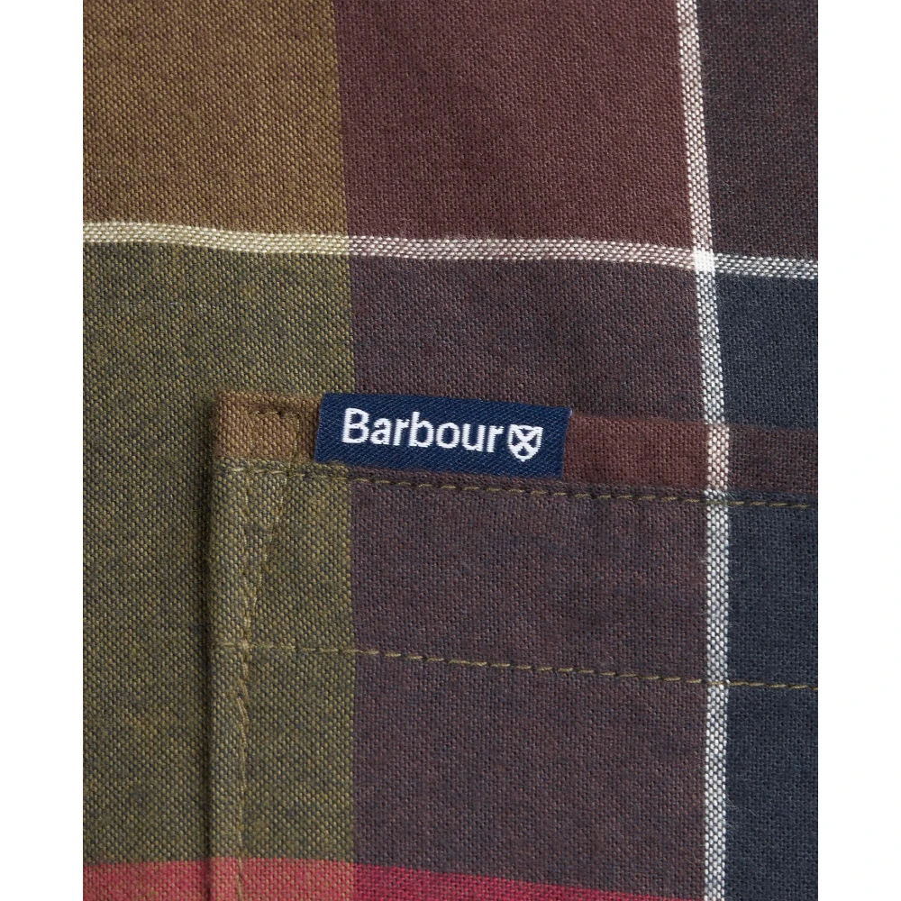Barbour Glendale Getailleerd Overhemd Klassiek Tartan Multicolor Heren