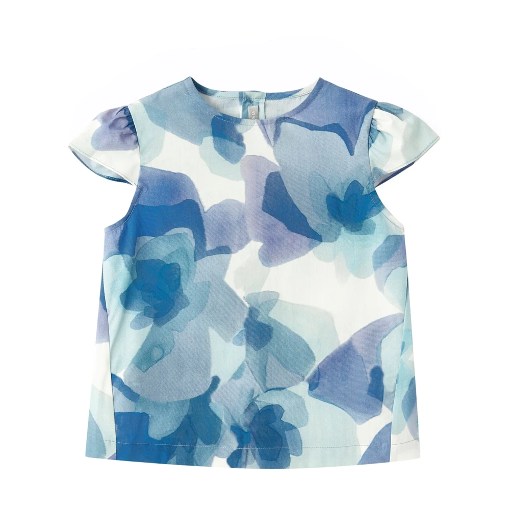 Il Gufo Girls Multicolor Camicia In Cotone - Dresses - 4 Y - Kids