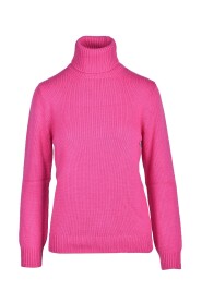 Fioletowy Sweter dla Kobiet