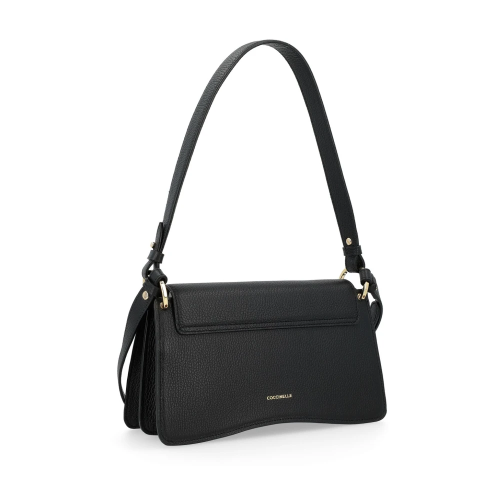 Coccinelle Stijlvolle C-Me Crossbody Tas Black Dames