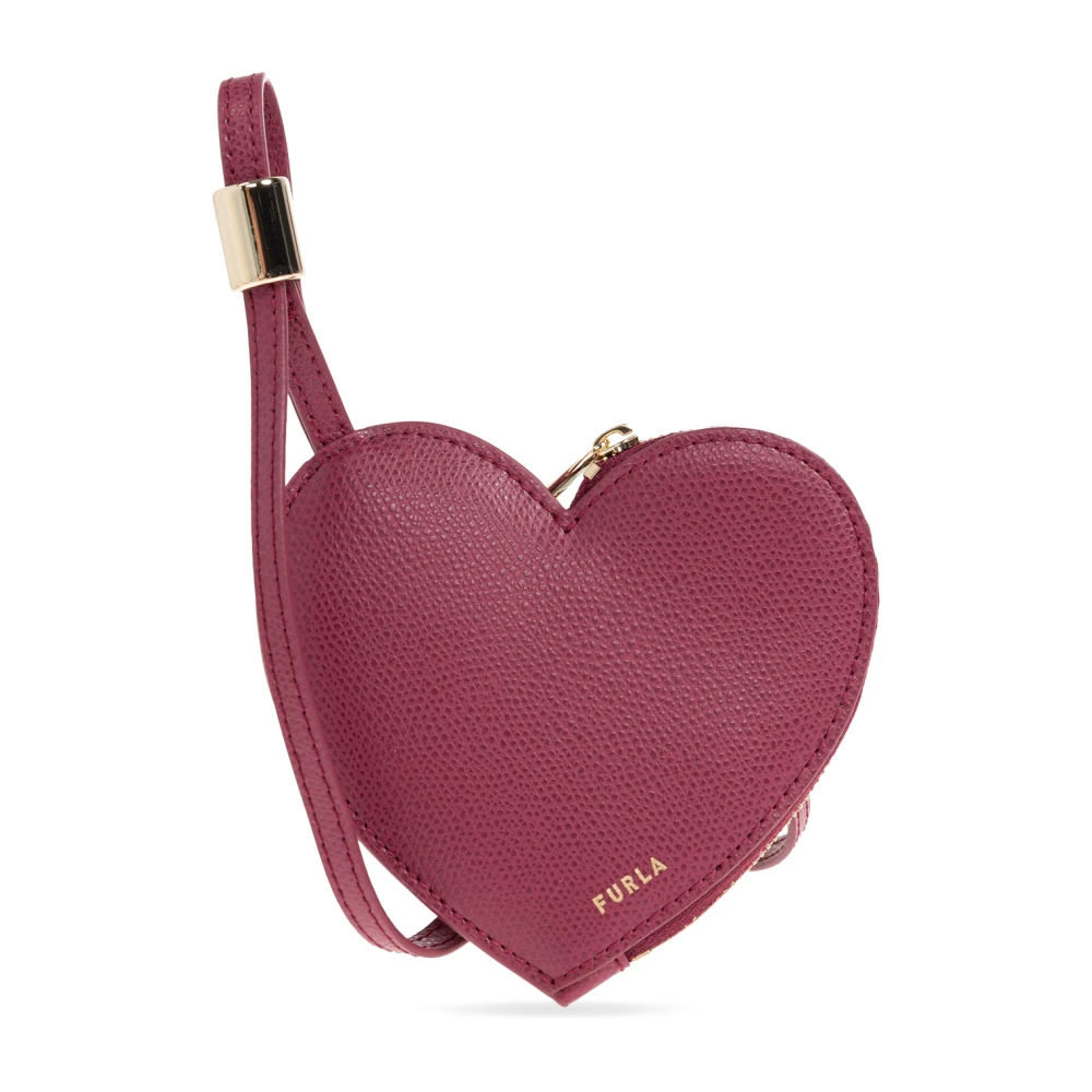 Furla Vrouw Roze Accessoires Dames, One Size, Leer, Laura Pouch