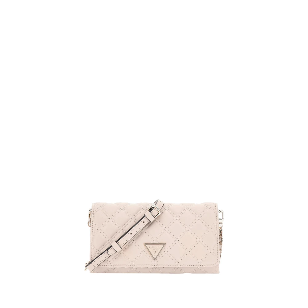 Guess Roze schoudertas met gouden details Pink Dames