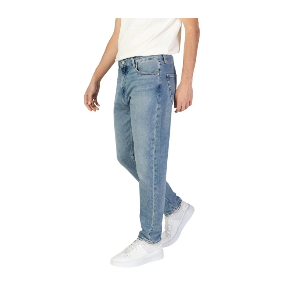 Calvin Klein Jeans Katoenmix Jeans & Broeken Blue Heren